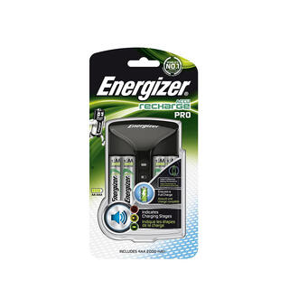 Energizer Pro Charger Hurtiglader for AA eller AAA batterier